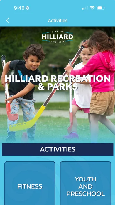 Capturas de pantalla de Hilliard Recreation and Parks