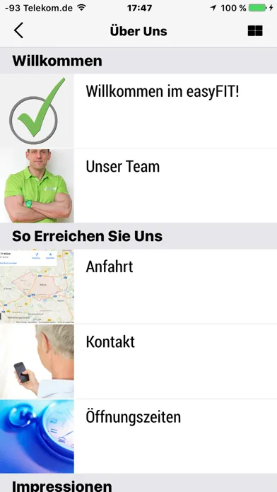 easyFIT Willich سکرین شاٹس