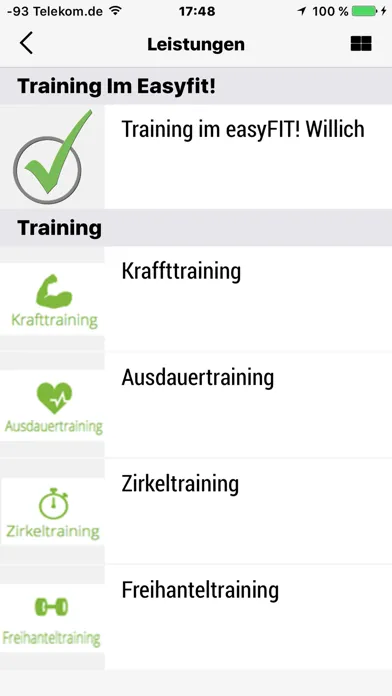 easyFIT Willich سکرین شاٹس