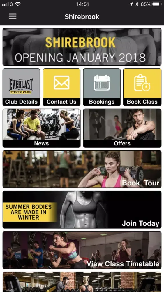 Everlast Fitness Club应用截图