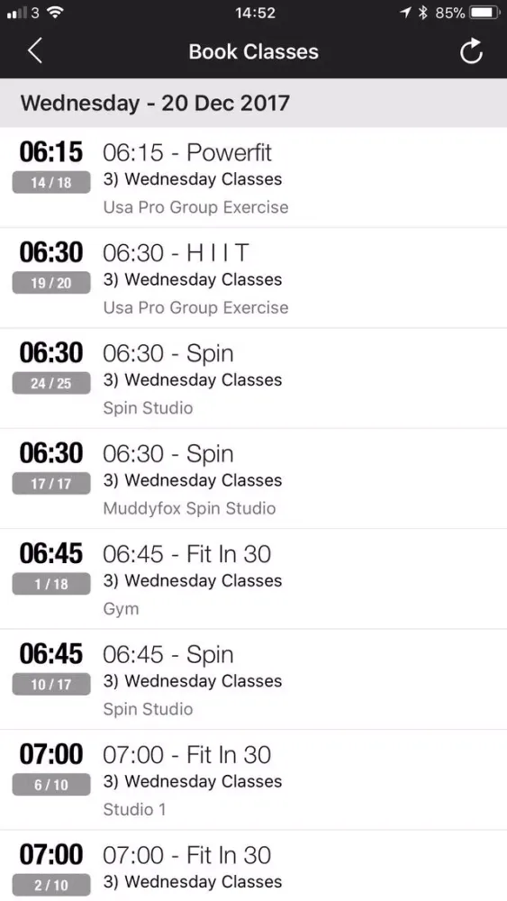 Everlast Fitness Club应用截图