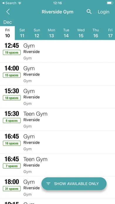 Exeter Leisure Screenshots