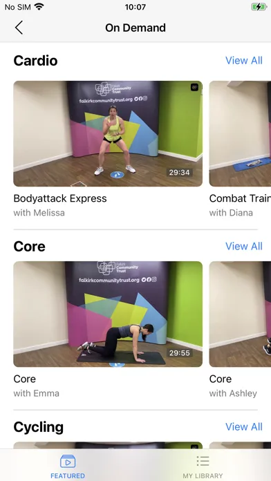 Скриншоты Falkirk Leisure