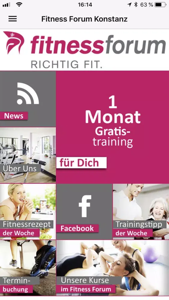 Скриншоты Fitness Forum Konstanz