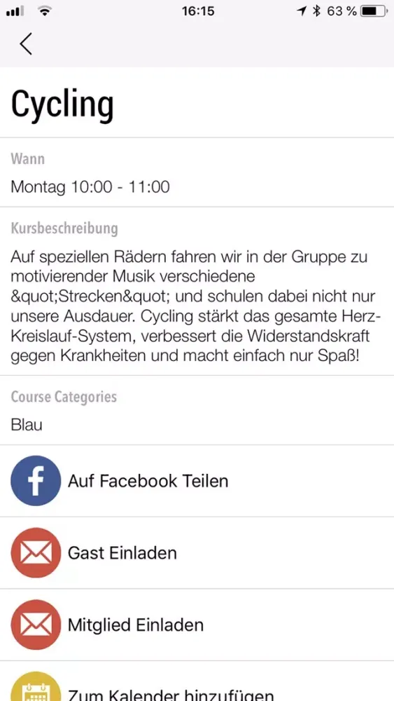 Скриншоты Fitness Forum Konstanz