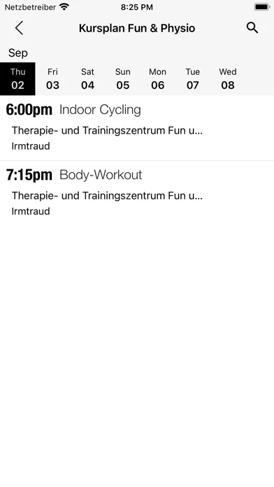 Therapie- und Trainingszentrum スクリーンショット