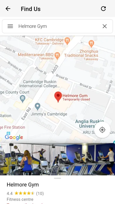Capturas de pantalla de Helmore Gym Cambridge