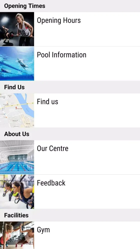 Kingfisher Fitness Club Screenshots