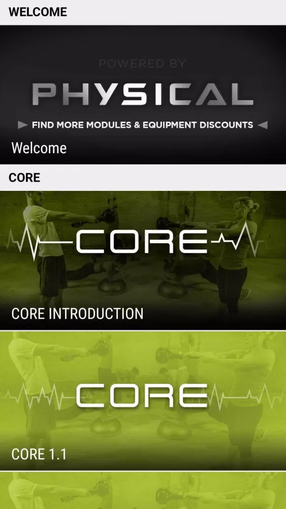 Kingfisher Fitness Club Screenshots