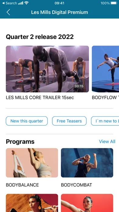 Capturas de tela do Kingfisher Fitness Club