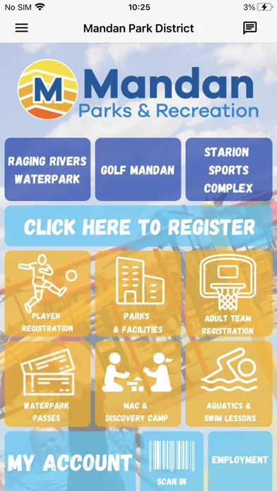Mandan Park District سکرین شاٹس