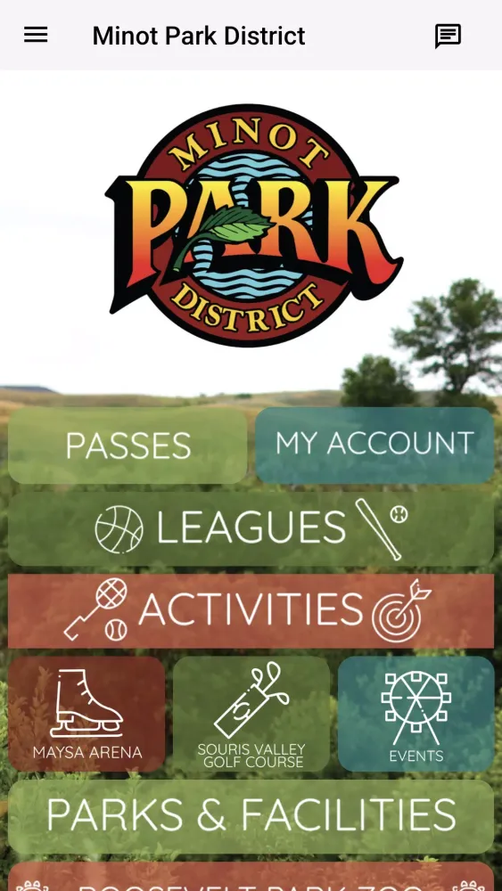 Скриншоты Minot Park District