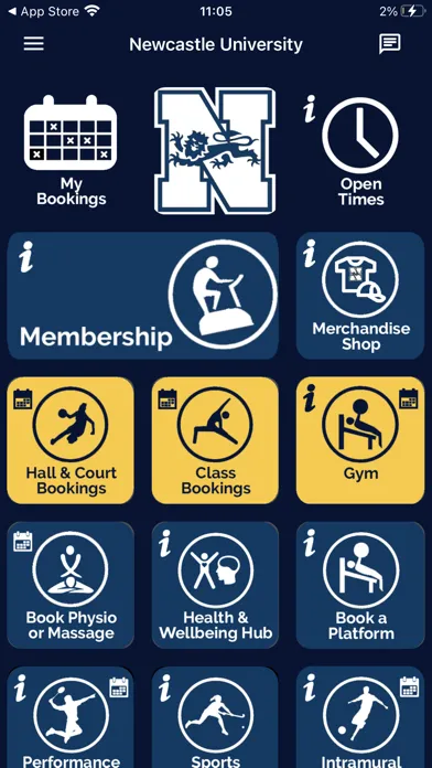 Newcastle University Sport App應用截圖