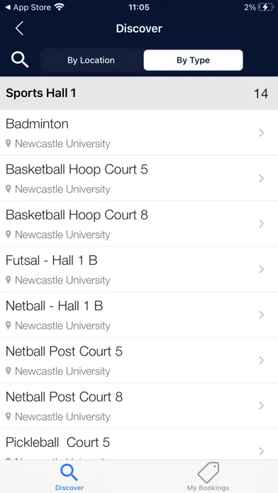 Newcastle University Sport App應用截圖