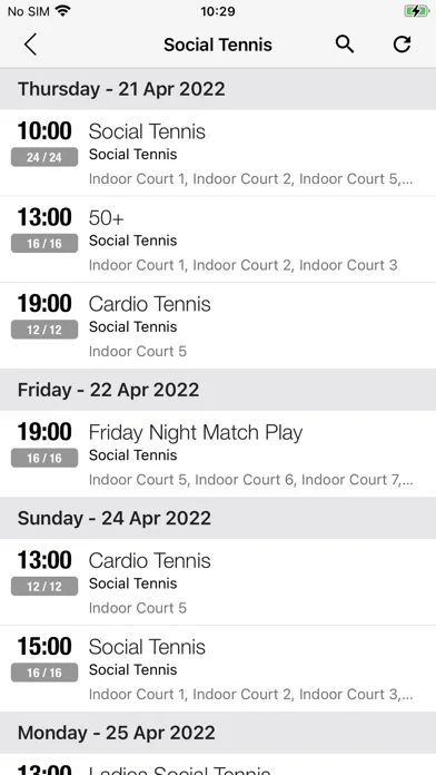 Nottingham Tennis Centre Ekran Görüntüleri