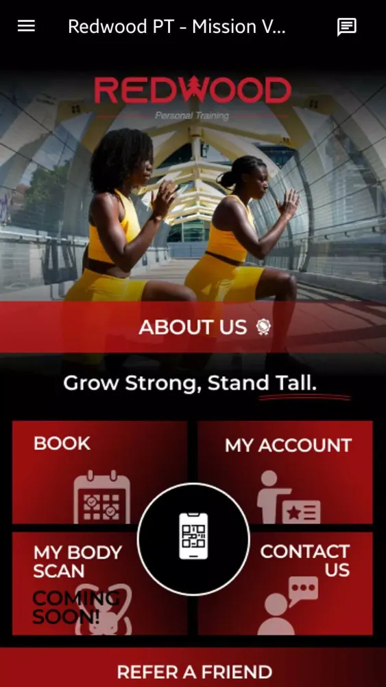 Screenshot di Redwood Personal Training