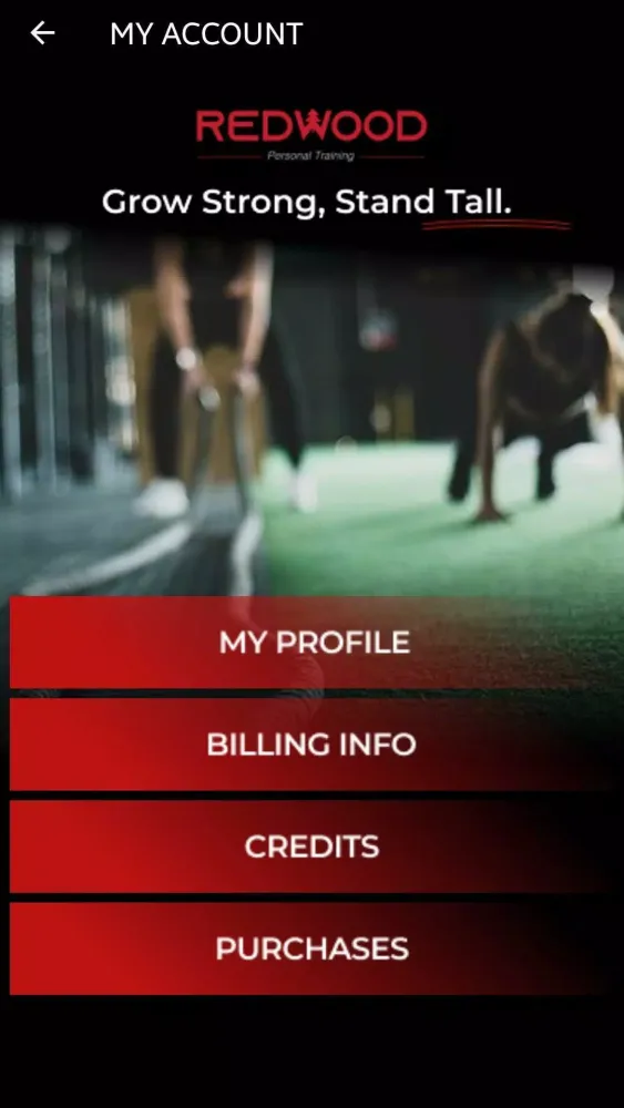 Screenshot di Redwood Personal Training