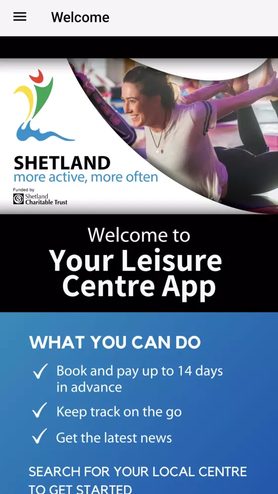 Tangkapan skrin Shetland Recreational Trust