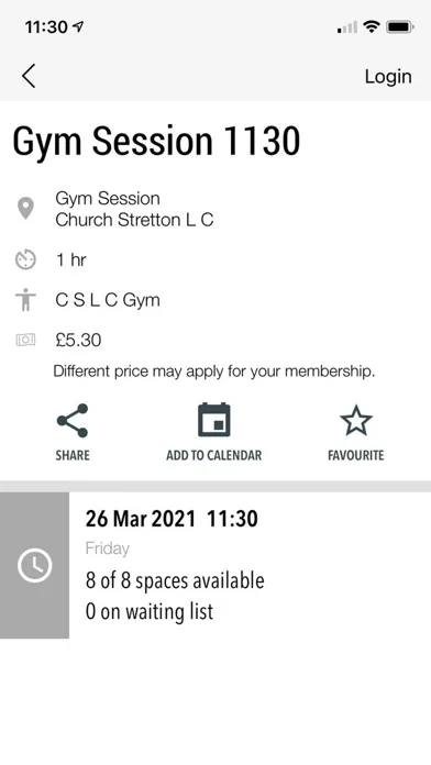 Tangkapan skrin Shropshire Leisure Time