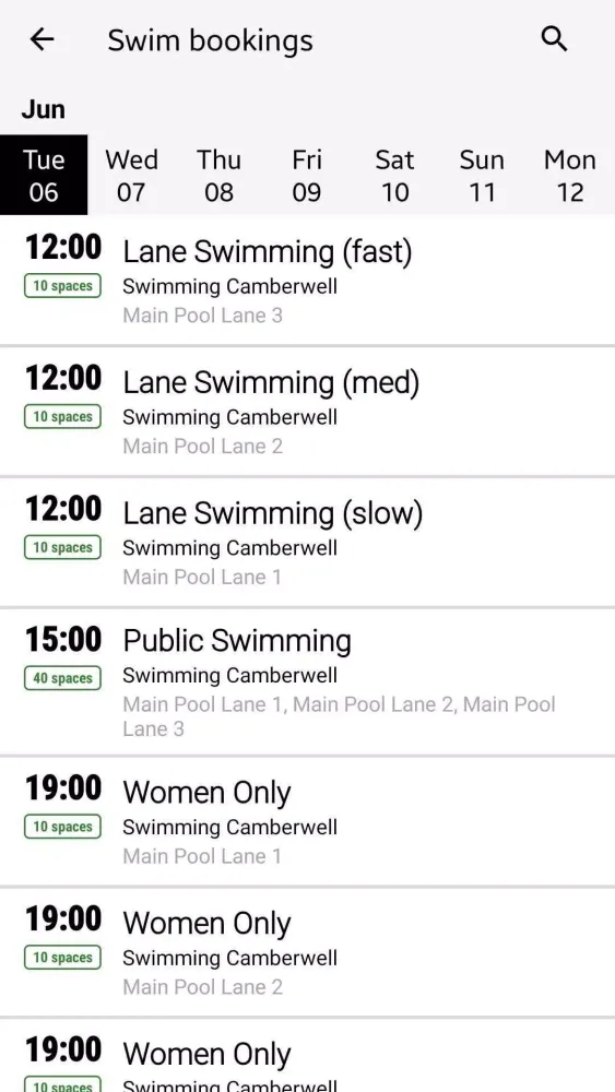 Southwark Leisure 스크린샷