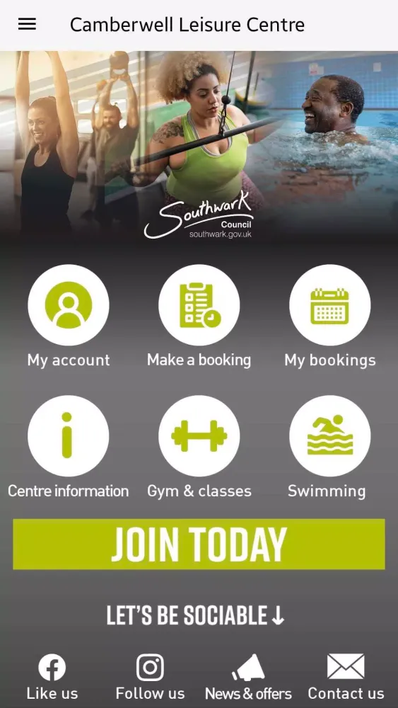 Southwark Leisure 스크린샷
