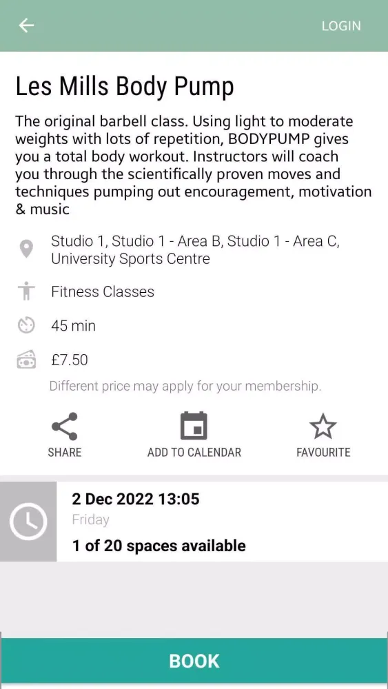 University of Cambridge Sport Screenshots