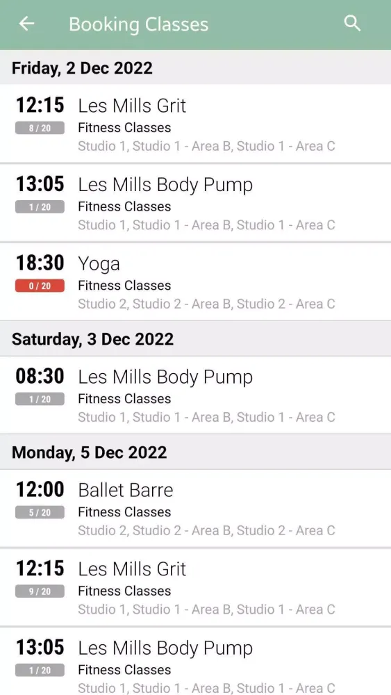 University of Cambridge Sport Screenshots