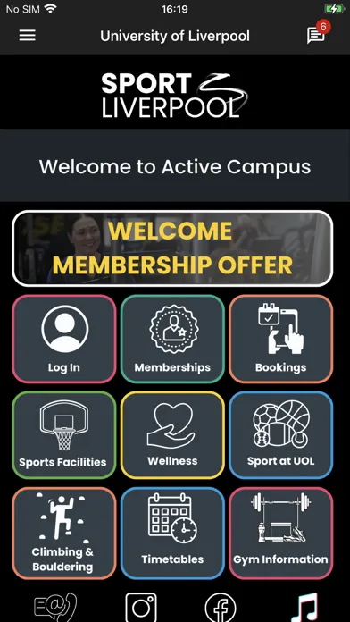 UoL Active Campus سکرین شاٹس