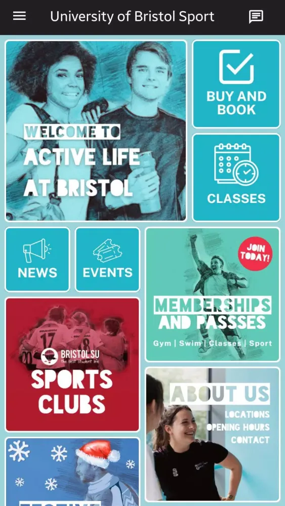 University of Bristol Sport Ekran Görüntüleri