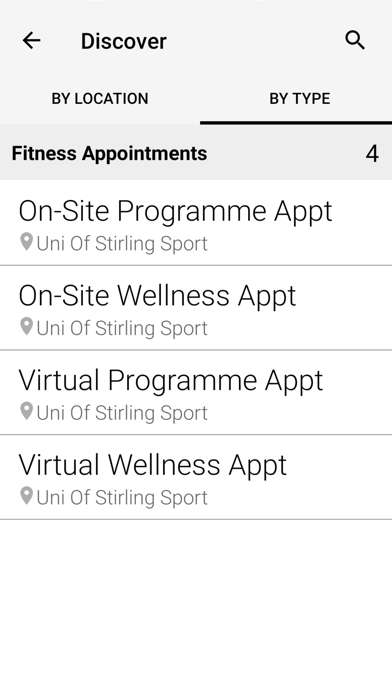 University of Stirling Sport スクリーンショット