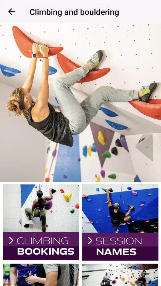 University of Portsmouth Sport Screenshots