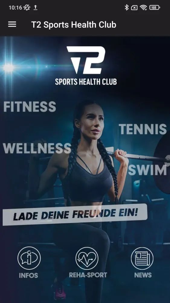 T2 Sports Health Club應用截圖