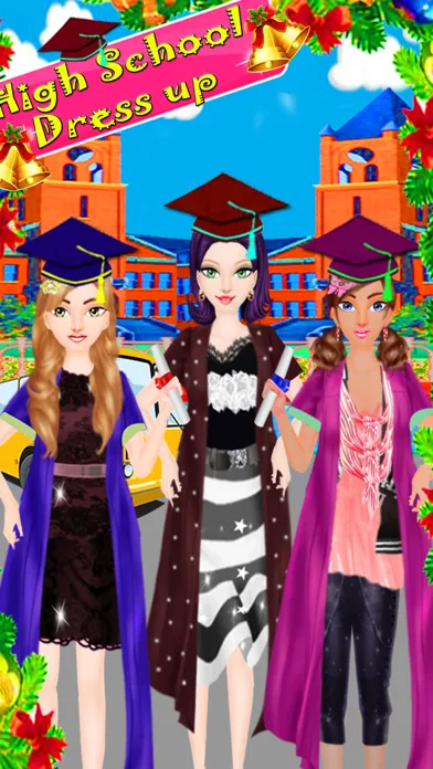 High School Makeup Girls Games स्क्रीनशॉट