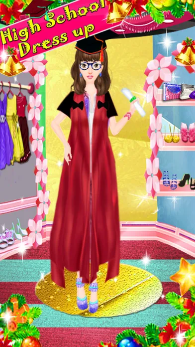 High School Makeup Girls Games स्क्रीनशॉट