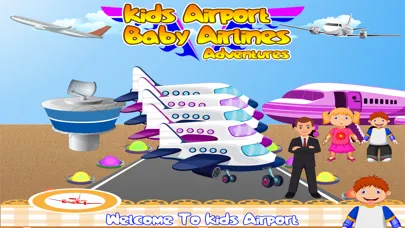 صور Kids airport baby Airlines adventures - little boys & girls games