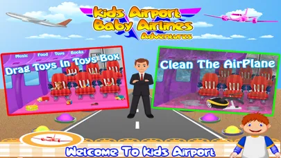 صور Kids airport baby Airlines adventures - little boys & girls games