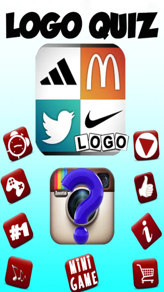 Guess hi Logo Quiz Fun & what’s the pop brand food icon and logos pic in this word quiz game? Screenshots