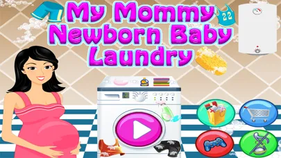 Capturas de tela do Pregnant Mom Baby Care Laundry