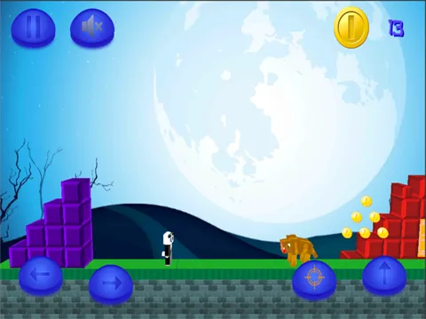 Panda World - angry run in temple, forest, castle & jungle iPad  سکرین شاٹس