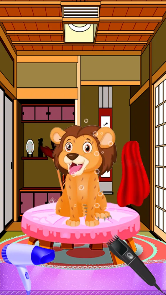 Ảnh chụp màn hình của Kids Pet Vet Spa Salon of beauty nail hair foot & leg - little baby doctor(dr) makeover games for girls
