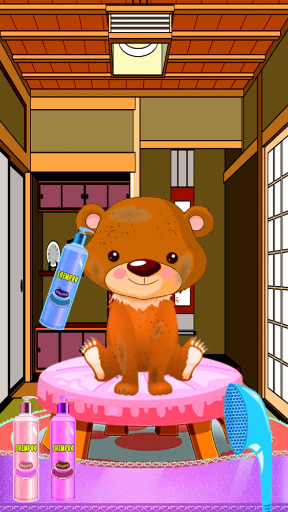 Ảnh chụp màn hình của Kids Pet Vet Spa Salon of beauty nail hair foot & leg - little baby doctor(dr) makeover games for girls