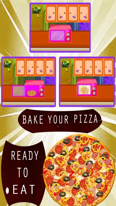 Tangkapan skrin Pizza Maker Chef Cooking Games