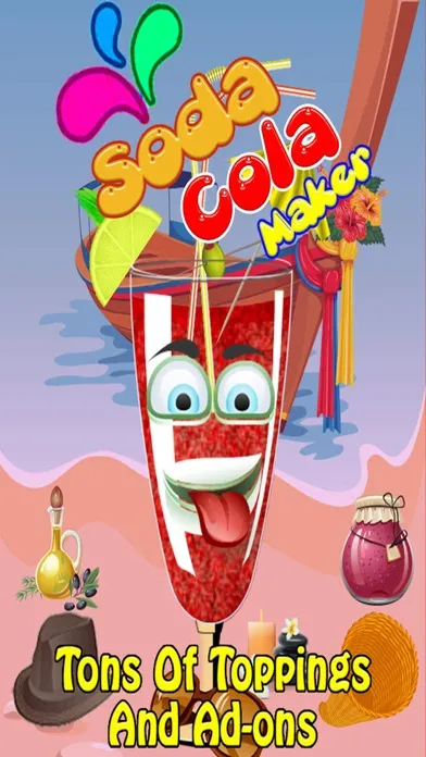 Ảnh chụp màn hình của Soda Cola Maker, Cooking Games