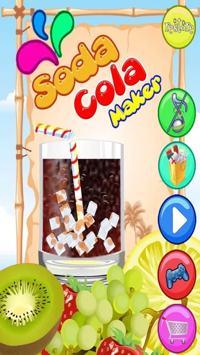 Ảnh chụp màn hình của Soda Cola Maker, Cooking Games