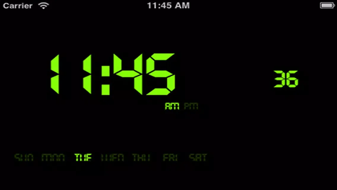 Sunrise-Sunset Alarm Clock Screenshots
