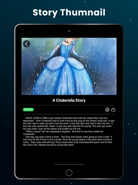 Tangkapan skrin Bedtime Stories For Kid Sleep iPad 