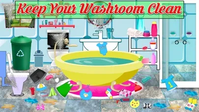 Girl Messy Home Clean Up Games Screenshots