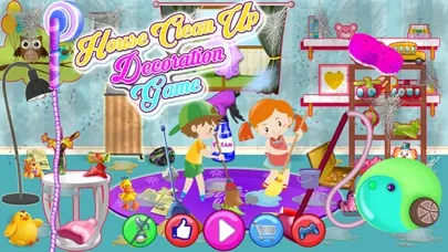 Girl Messy Home Clean Up Games Screenshots
