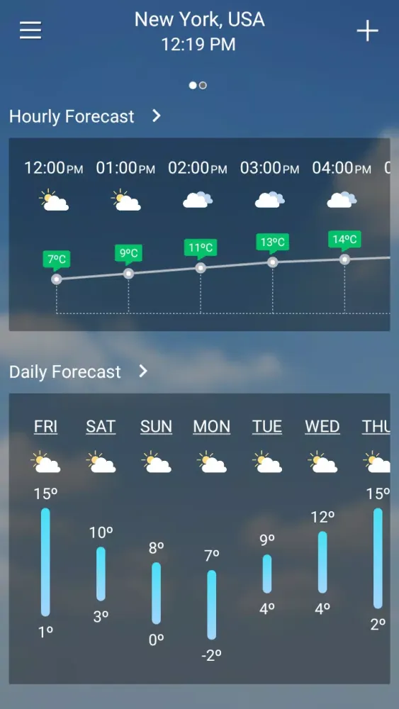 Weather Live Pro Screenshots
