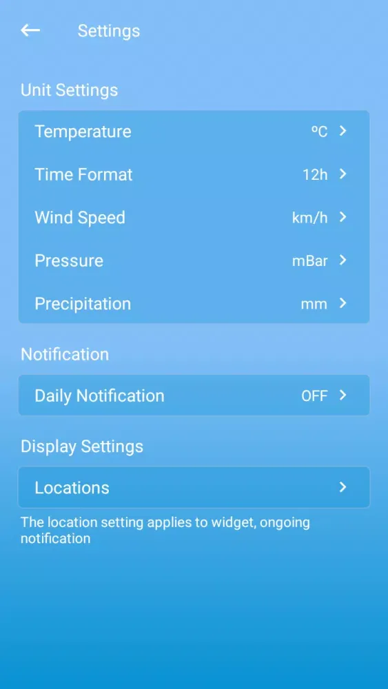 Weather Live Pro Screenshots